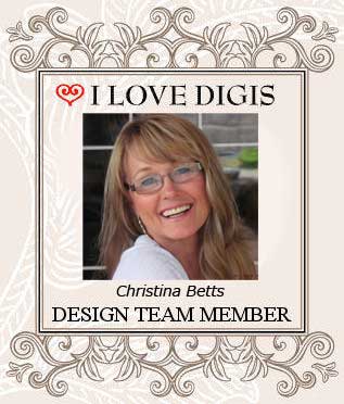 I Love Digis Design Team member Christina Betts